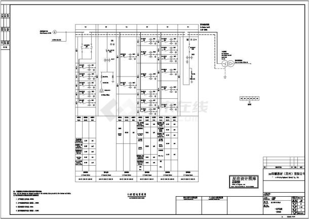 某工厂0.4KV配电系统图-图二