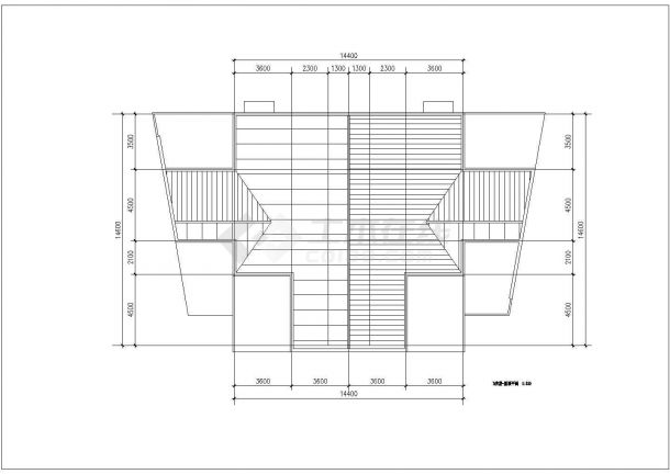 某高档住宅小区小高层框剪结构住宅楼设计cad全套建筑施工图（含户型指标）-图一
