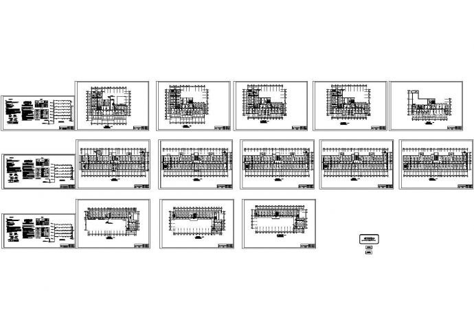 [安徽]医院大楼消防改造工程施工图纸（含设计说明，共16张）_图1