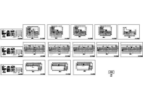 [安徽]医院大楼消防改造工程施工图纸（含设计说明，共16张）-图二