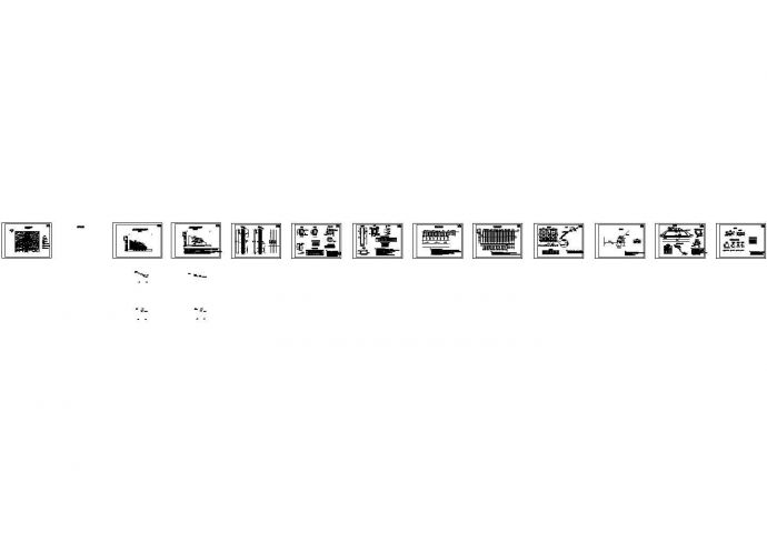 抗滑桩及人字型骨架护坡滑坡治理施工图（附计算书）_图1