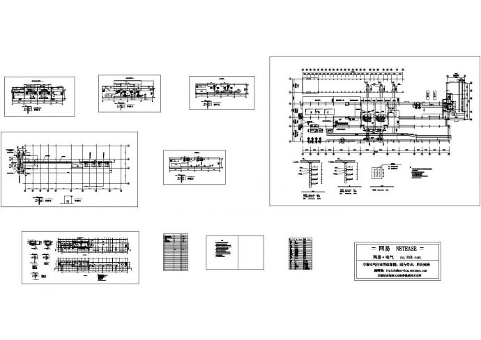 某主控楼及电缆桥架布置设计cad全套电气施工图纸（含设计说明）_图1