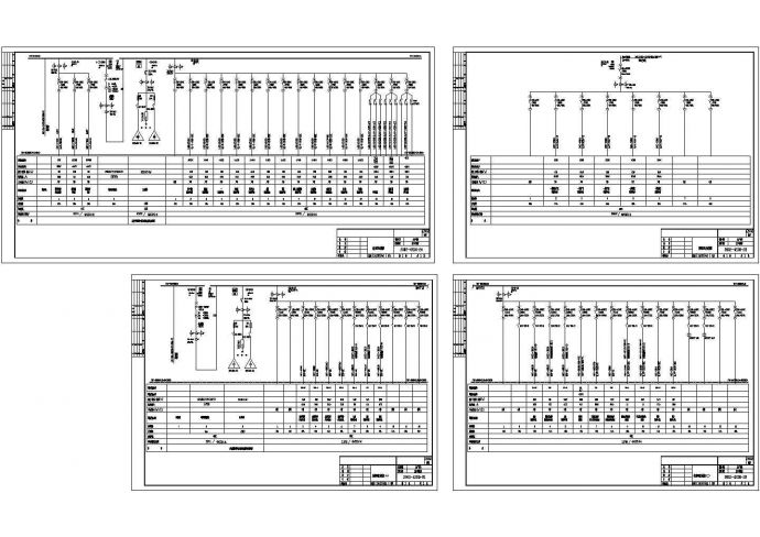 三层生产车间配电系统图dwg格式_图1