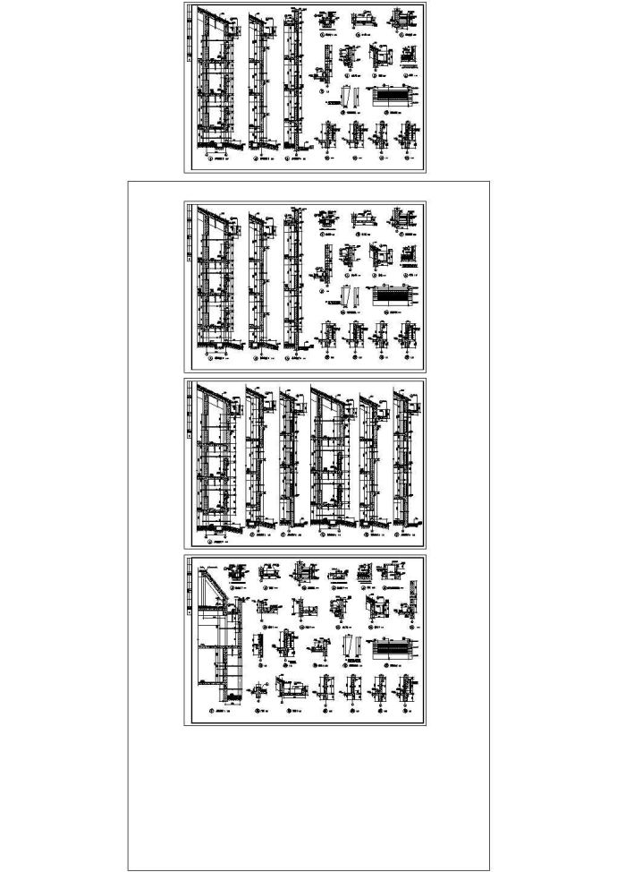 浙江省占地29428平中学建筑施工图，含设计说明_图1