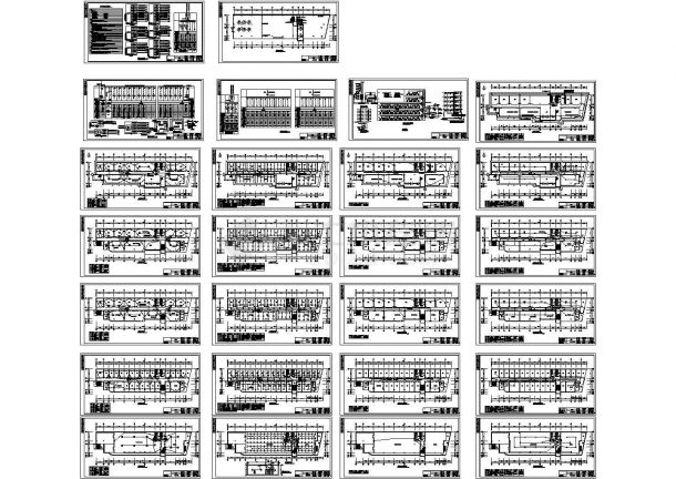 某五层办公楼全套强弱电设计CAD全套电气施工图（含设计说明）-图一