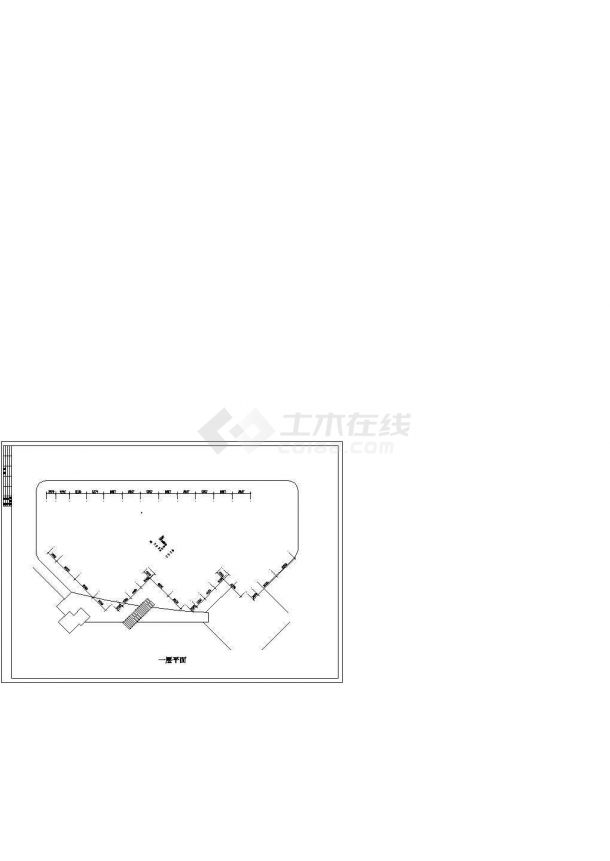 城镇商业空间综合环境建筑设计详细施工图-图二