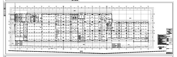 某城市厂房建筑工程结构布置CAD参考详图-图二