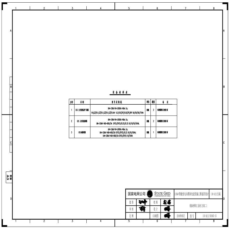 110-A2-2-D0103-15 主要设备表（方案二）.pdf-图一
