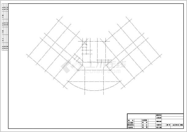 某框架剪力墙小高层办公楼结构CAD图纸（含设计说明）-图二