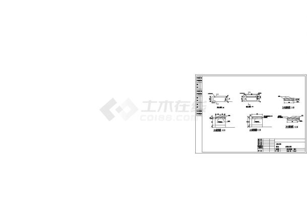 重庆某湿地公园景观设计Cad图（含设计说明）-图二