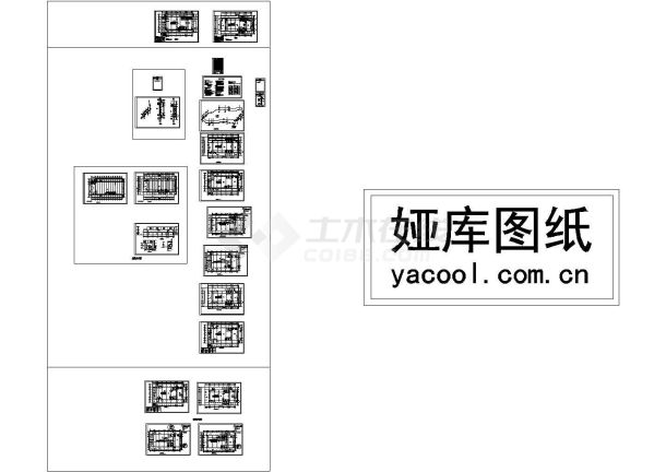 大型药店采暖通风空调及防排烟施工图-图二