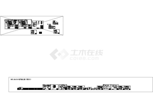 湖南某加油站电气设计施工图，共十九张图（含设计说明）-图一
