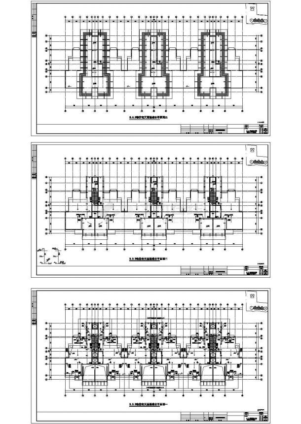 [广东]四十五层住宅楼给排水施工图纸-图二