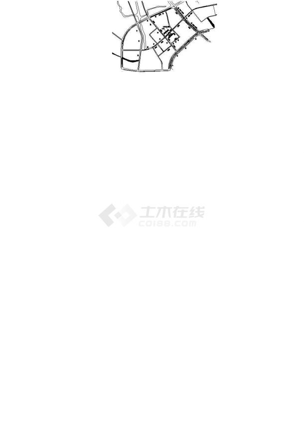 2019浙江某城市沐阳路道路设计CAD图纸-图二