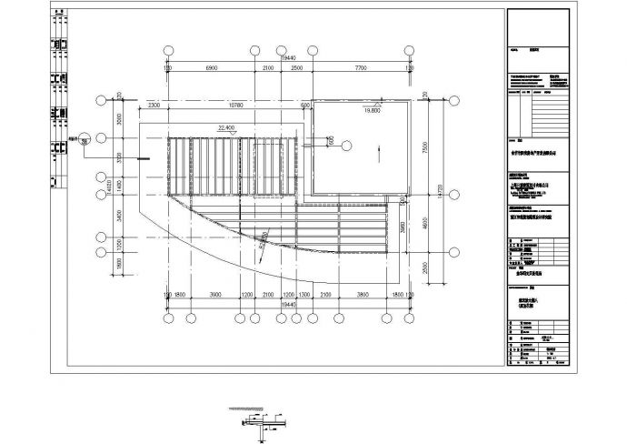 屋顶花架CAD施工图设计_图1
