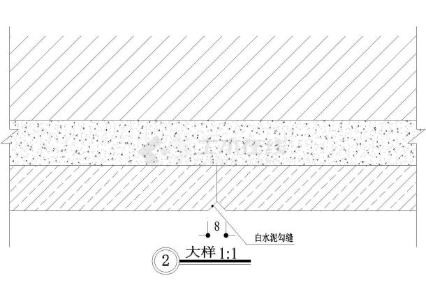 墙柱面大样2CAD施工图设计-图一