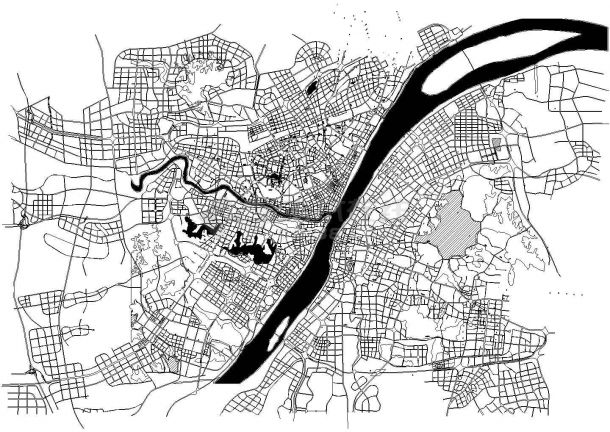 城市道路 海绵城市施工全套CAD图纸-图一
