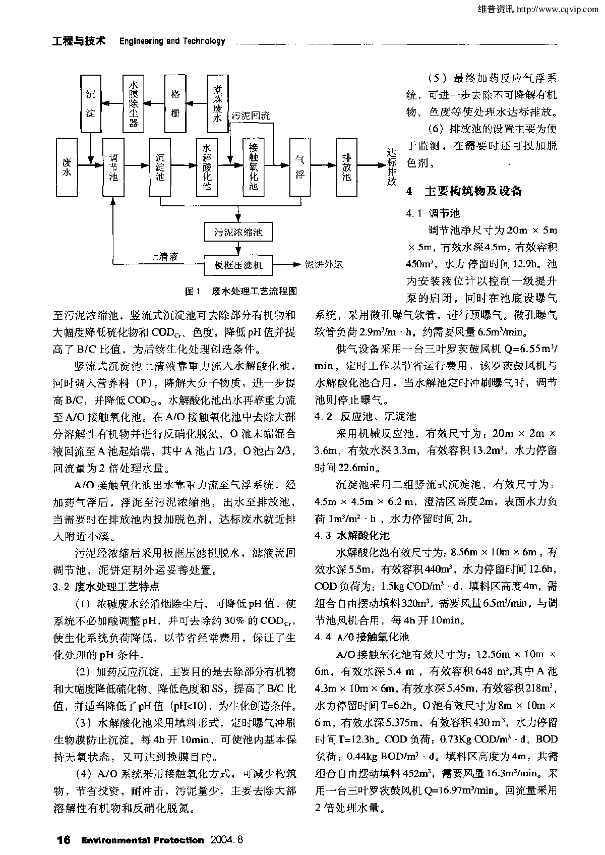 含硫化黑染料废水的处理方法-图二