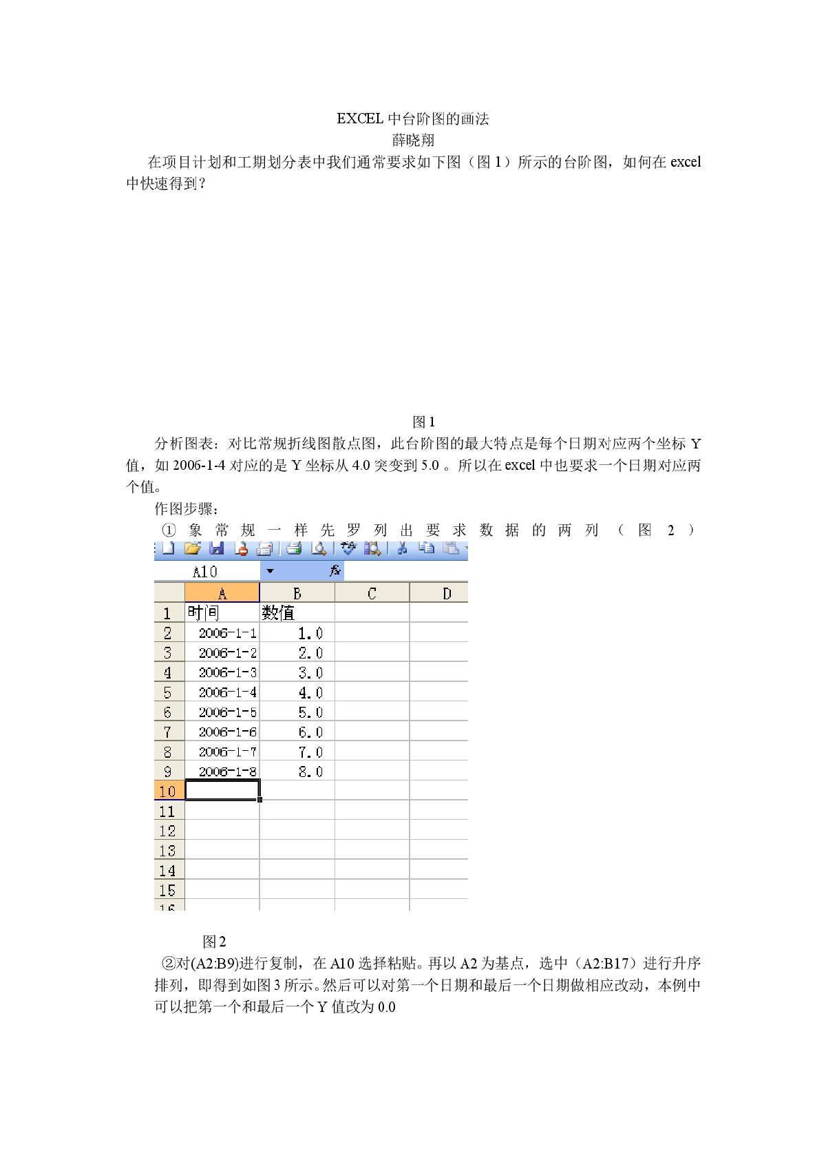 excel做台阶图-图一