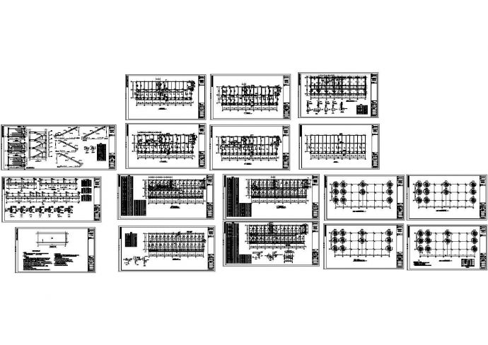 办公楼设计_山西某5层框架办公楼全套结构设计施工图_图1