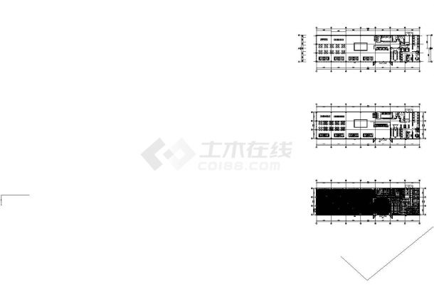 [广州]时尚都市广场欧陆风情售楼处精装修施工图-图二