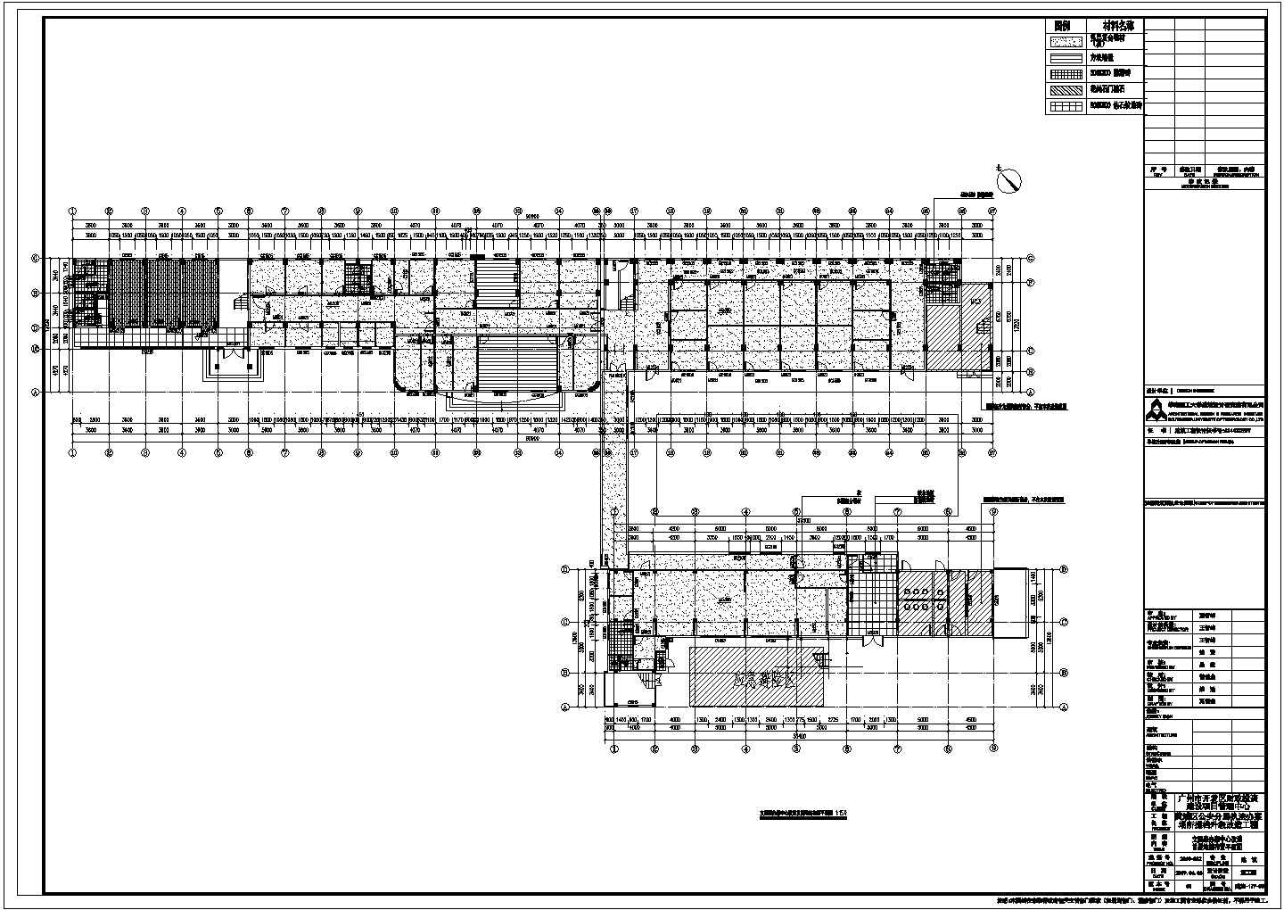 某文园路办案中心CAD节点完整构造设计图
