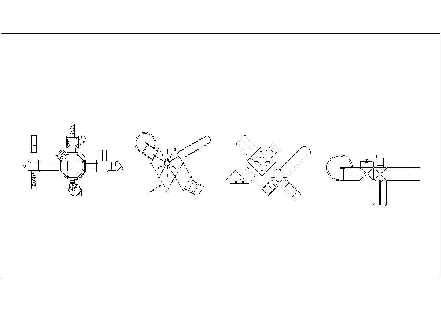 某儿童器械CAD节点完整详细设计图