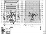 A-W-FP001_地下二层平面图，地下二层防火分区示意图图片1