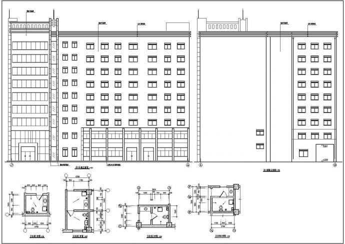 某地9层框架结构商住楼建筑结构施工图_图1