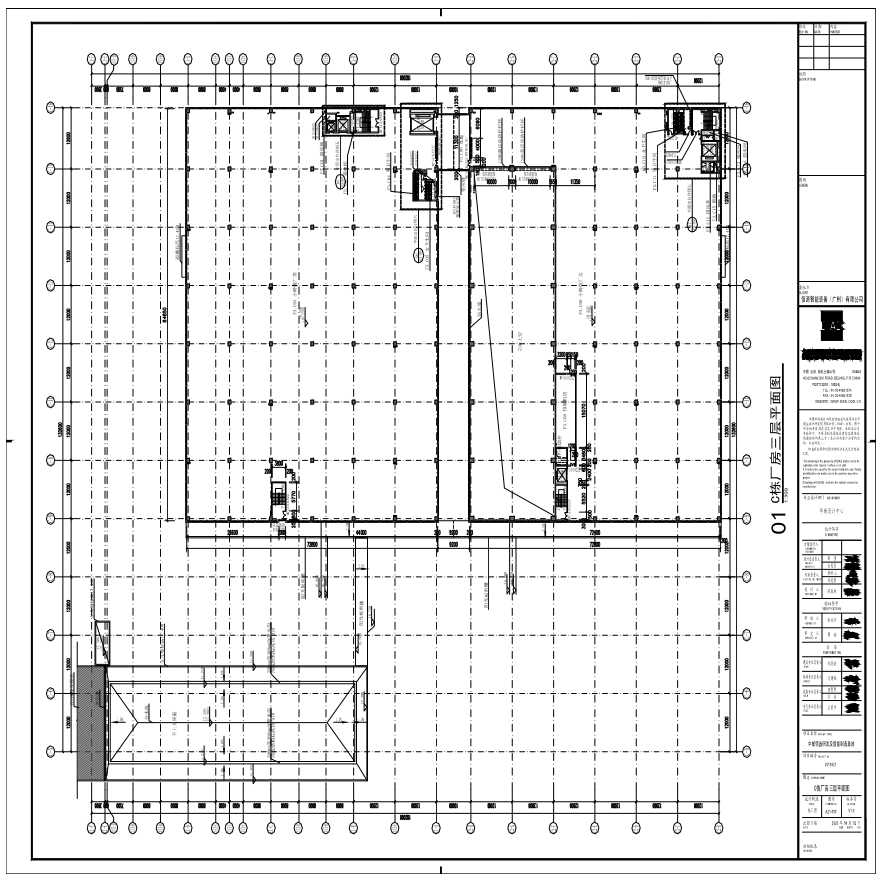 A21-005 C栋厂房三层平面图
