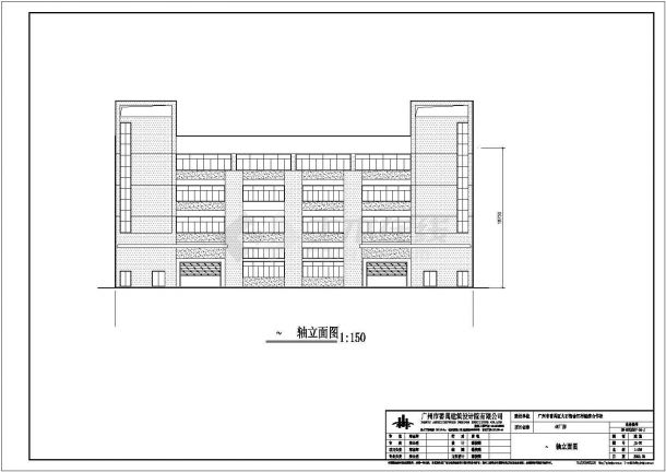 某广东广州市番禺区4号厂房建筑CAD详细节点图-图二