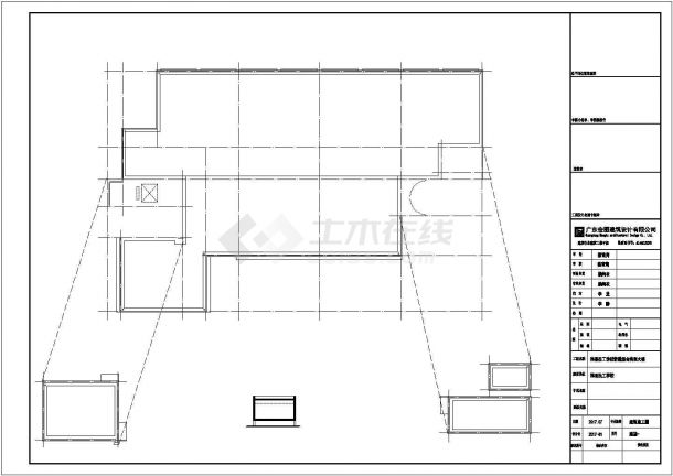 某广东省梅州市技工实验楼图纸建筑CAD平面设计施工图-图二
