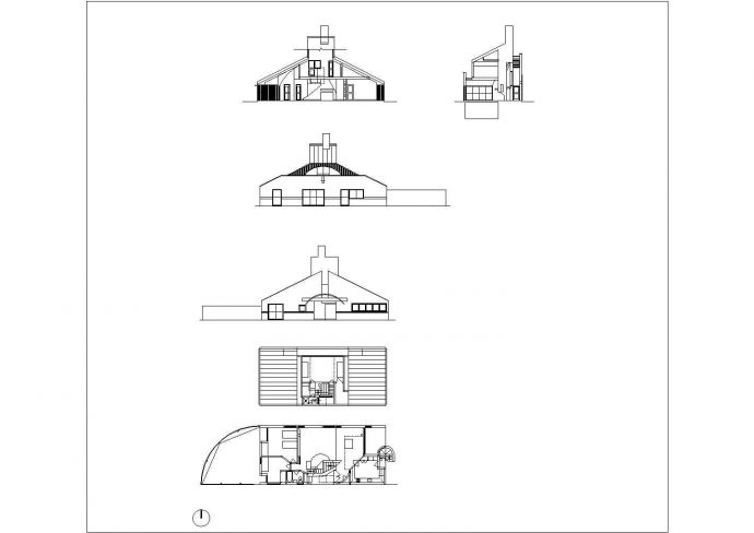 某住宅小区CAD完整平面节点图纸_图1