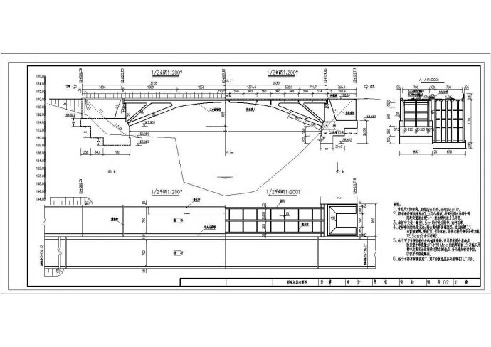 某预应力桥CAD完整节点设计构造全套图纸_图1