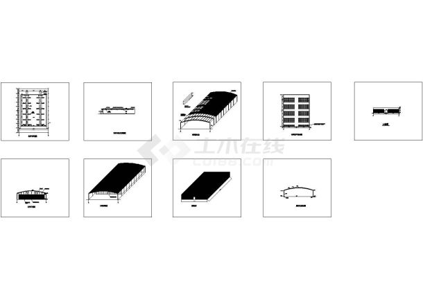 200吨水果冷库建筑结构设计图（含设计计算）-图一