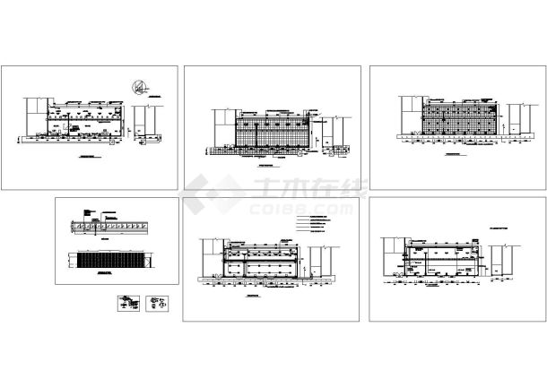 某地营业厅建筑设计装修图-图一