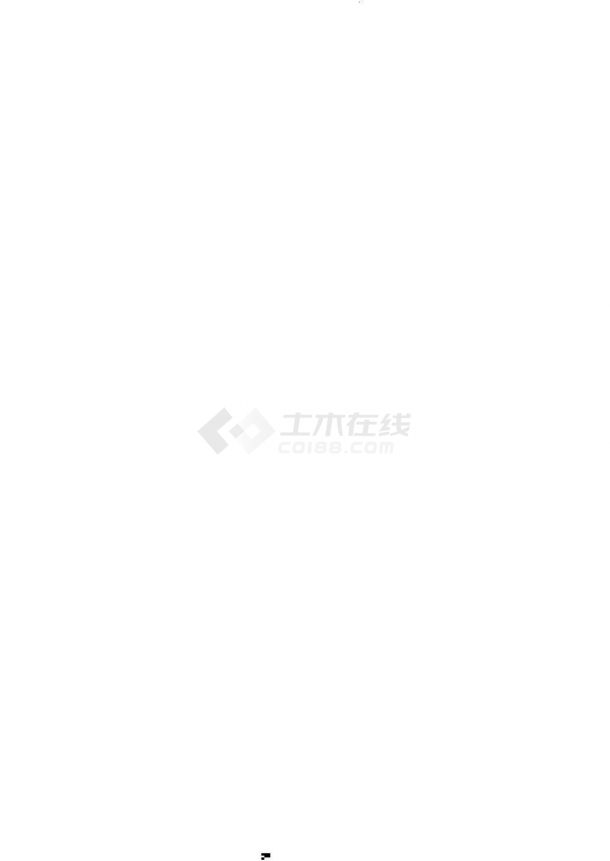 [江苏]启东市行政综合服务中心结构施工图设计（钢筋砼框架结构）-图一