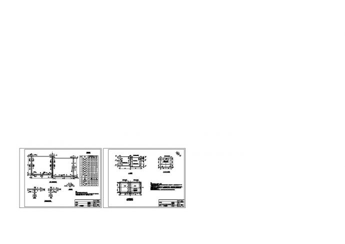 新疆某果汁厂污水处理设计图纸cad（含工艺流程图）_图1