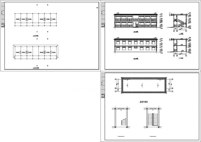 藏式学生宿舍全套建筑设计施工图_图1