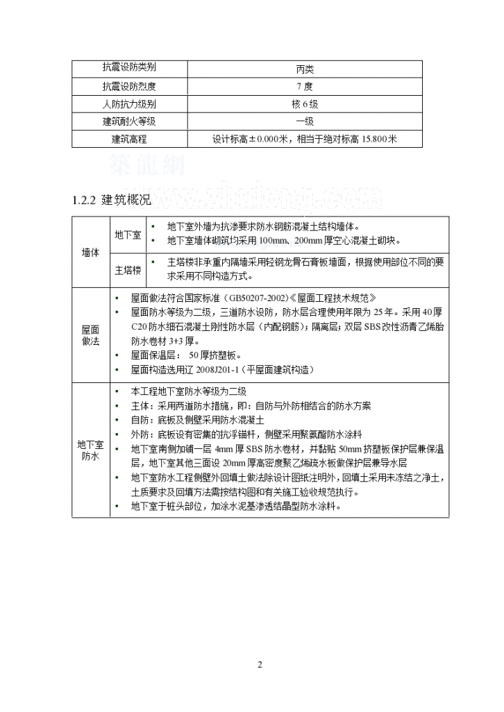 [辽宁]超高层商业中心投标施工组织设计（钢结构外框混凝土核心筒）-图二