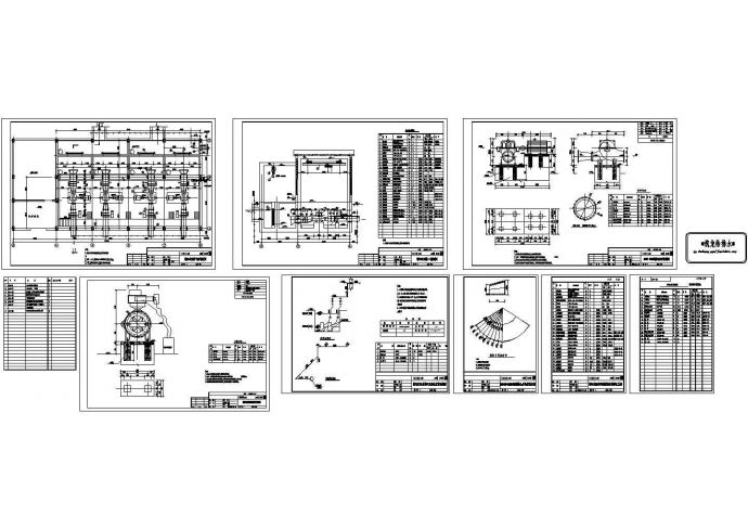 循环水泵房经典设计图_图1
