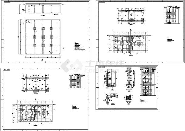 1000立方清水池结构图（甲级设计院设计）-图二