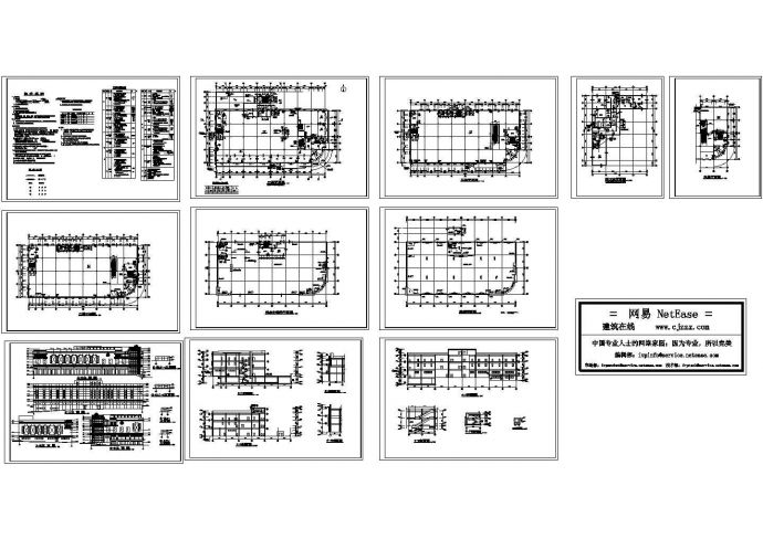 大连某购物广场建建筑设计详细施工图_图1