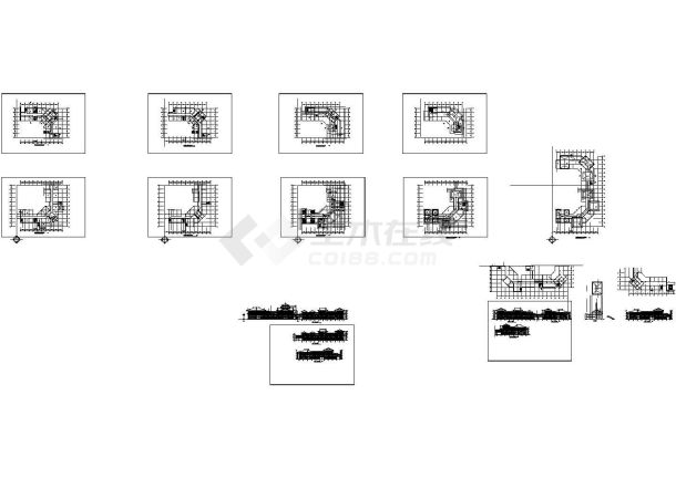 海盐天宁寺全套建筑设计施工图-图一