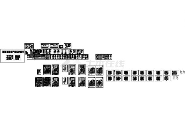 [江苏]国际大酒店电气全套施工图（甲级院设计）-图一