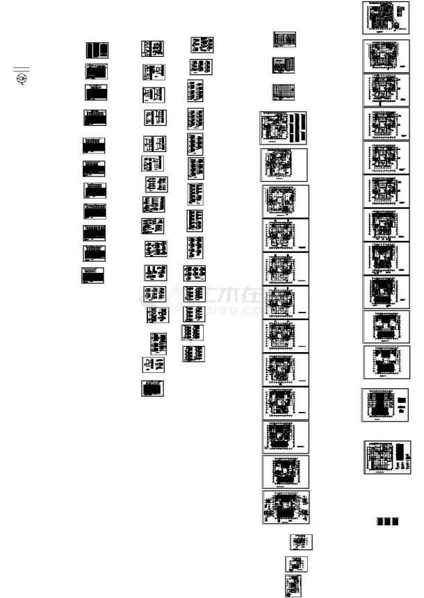 [黑龙江]时代广场商业区电气施工图（甲级院）-图二