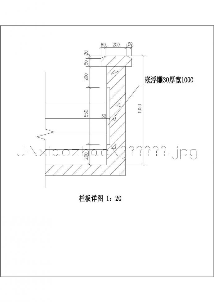 龙游滨河全套绿地设计cad施工图_图1