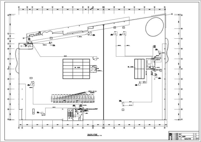某大型商场电气设计全套CAD大样详细平面图纸_图1
