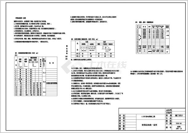 ZM4_24-30直线铁塔组装CAD图-图一