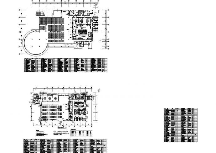 某供5000人就餐食堂厨房设计cad施工平面图（含设计说明）_图1